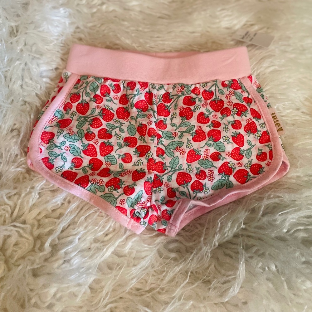 NWT Juicy Couture 18M Strawberry Shorts - Picture 1 of 1